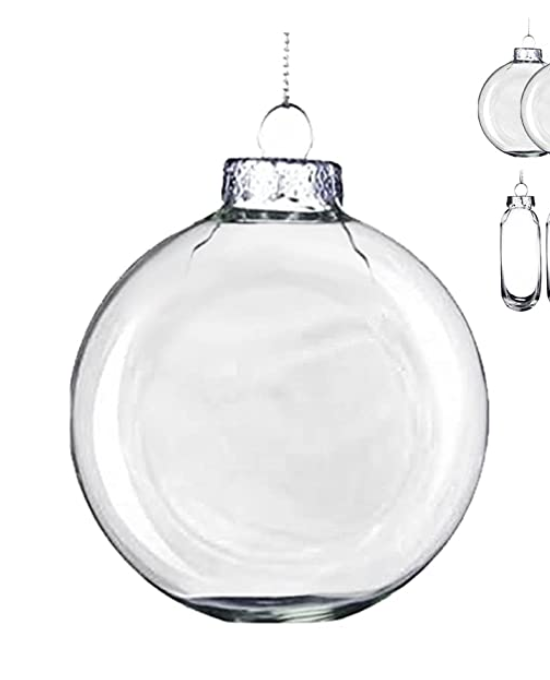 clear glass ornament 