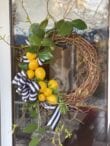 How to make a Fresh Lemon Wreath