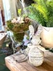 Eaaster Hymnal Rabbit and DIY nest in old bed spring -Upcycled Crafts; Ideas for easy upcycling craft projects