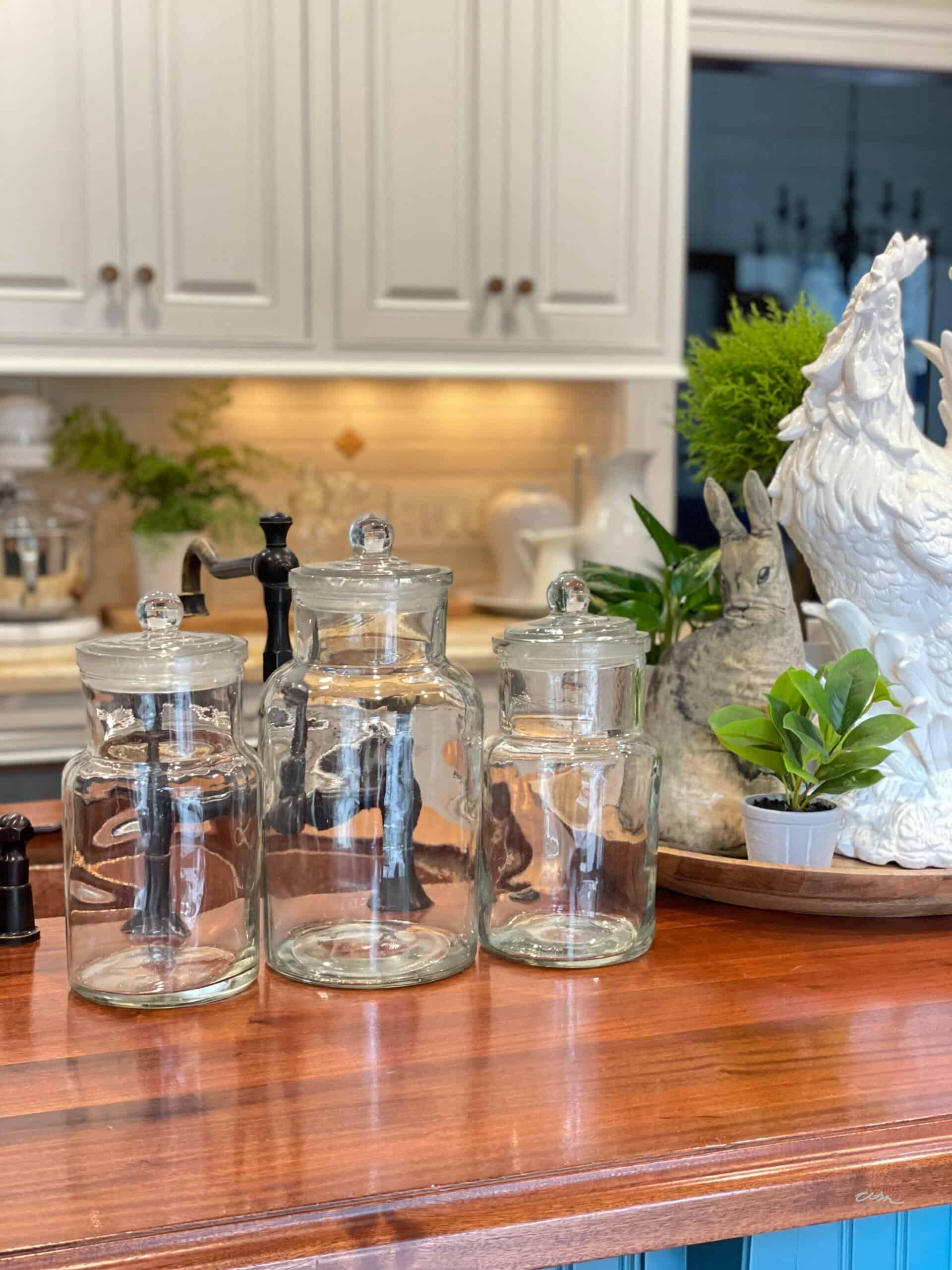 Decorating with Apothecary Jars - WM DESIGN HOUSE
