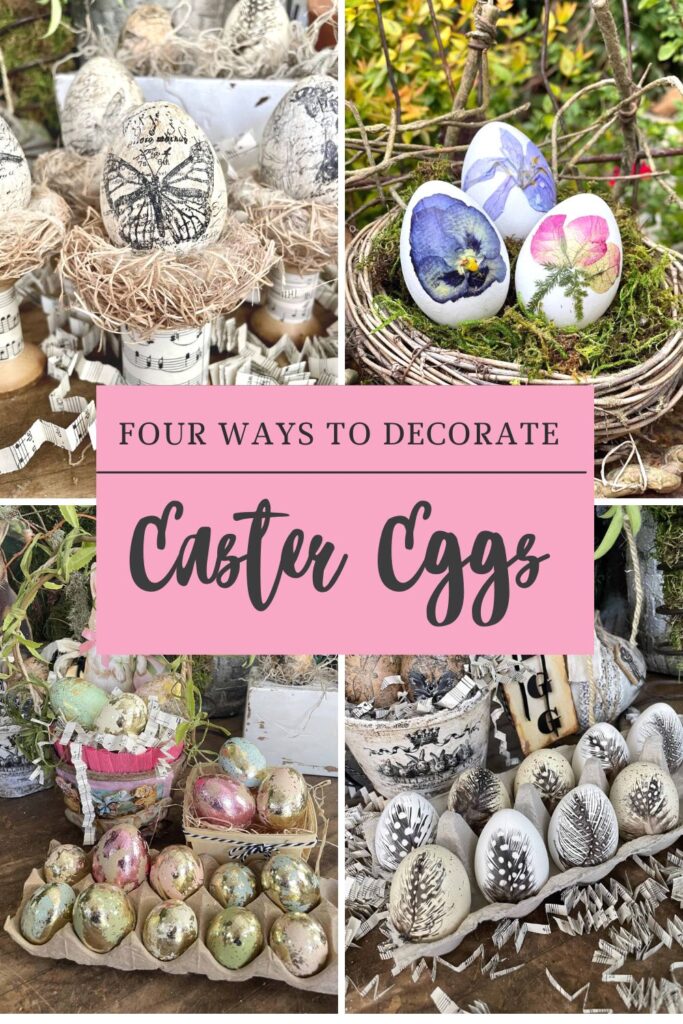 Four ways to decorate Easter eggs