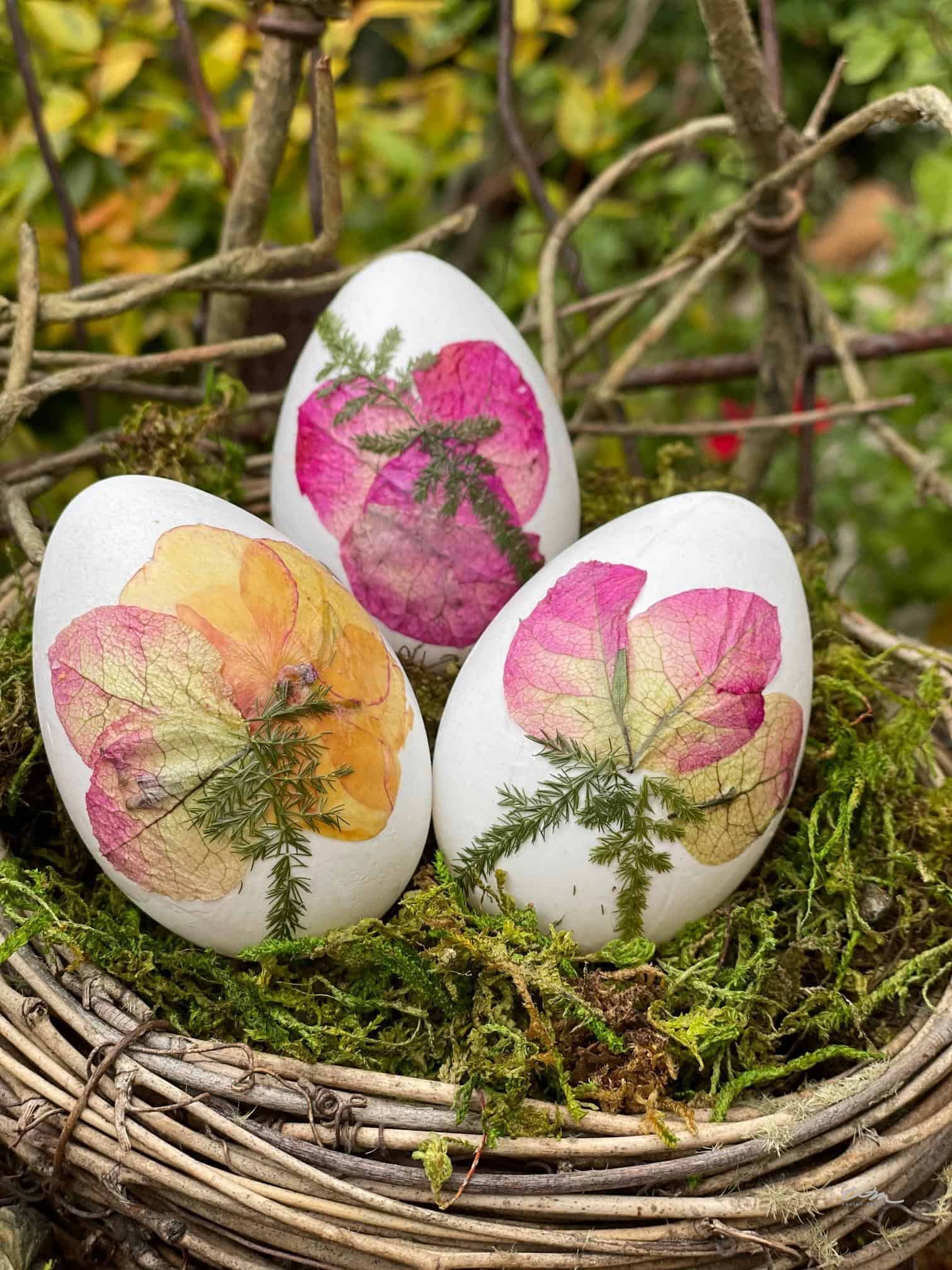 Flower Easter Eggs