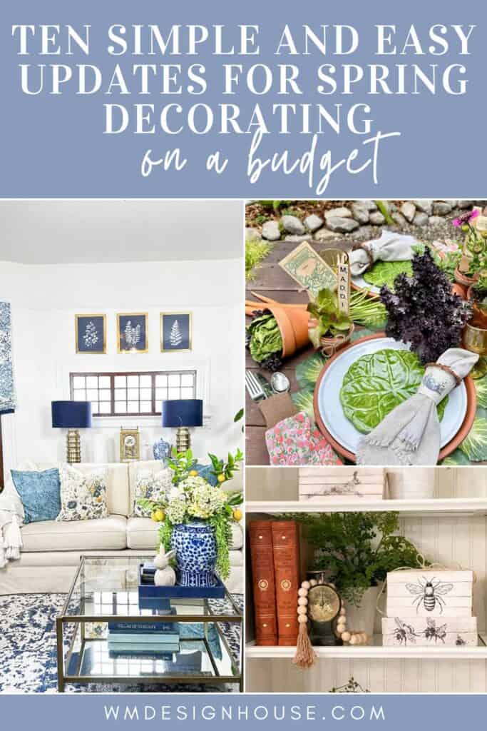Spring decorating on a budget 