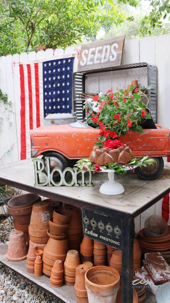 patriotic Memorial Day Table Decorations