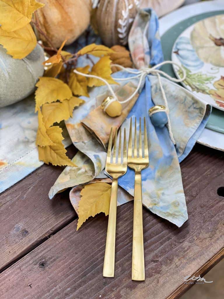 acorns tied