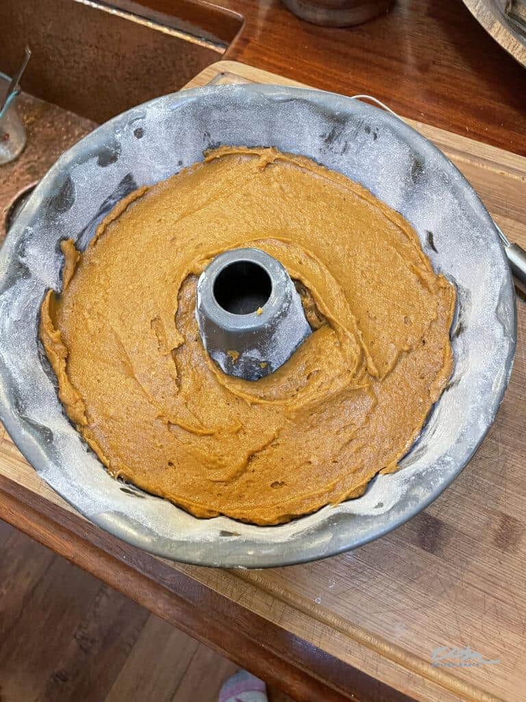  Pumpkin Spice Latte Cake Batter