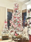 Merry Christmas banner and bells