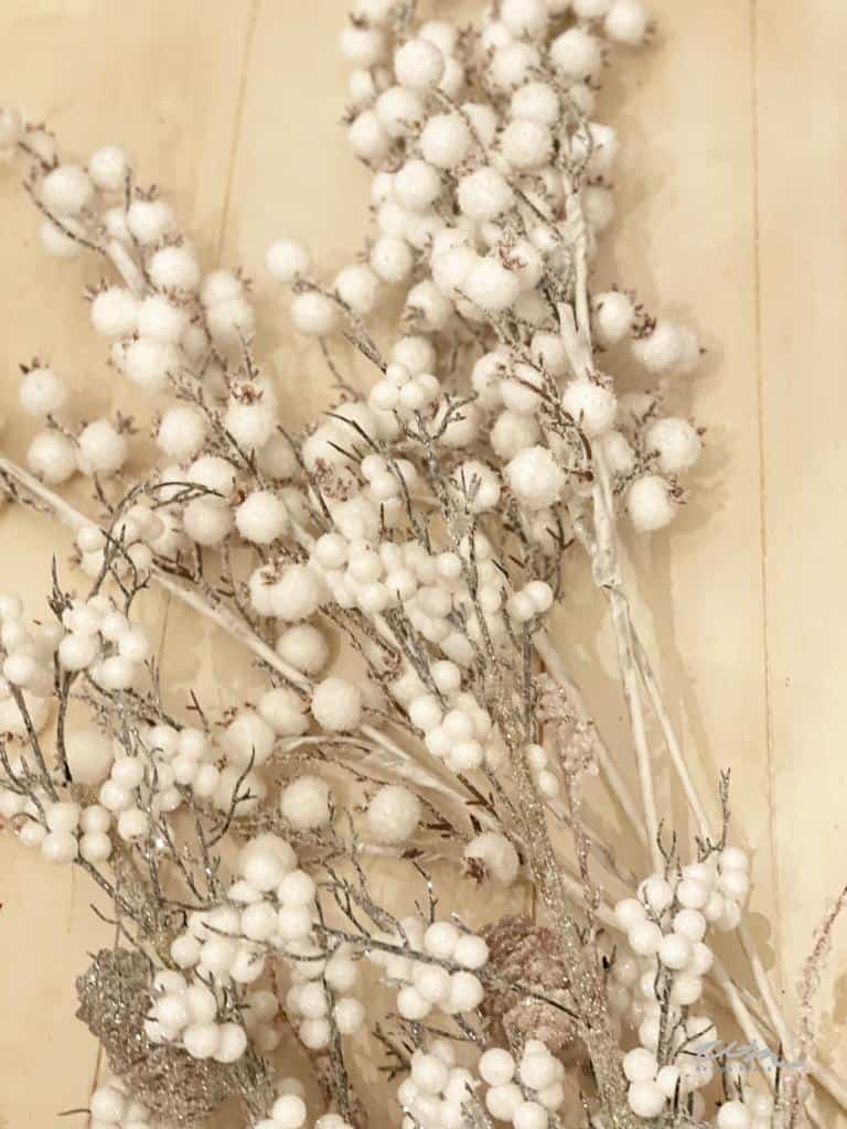 white berries