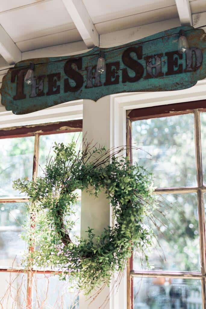 The She Shed sign
