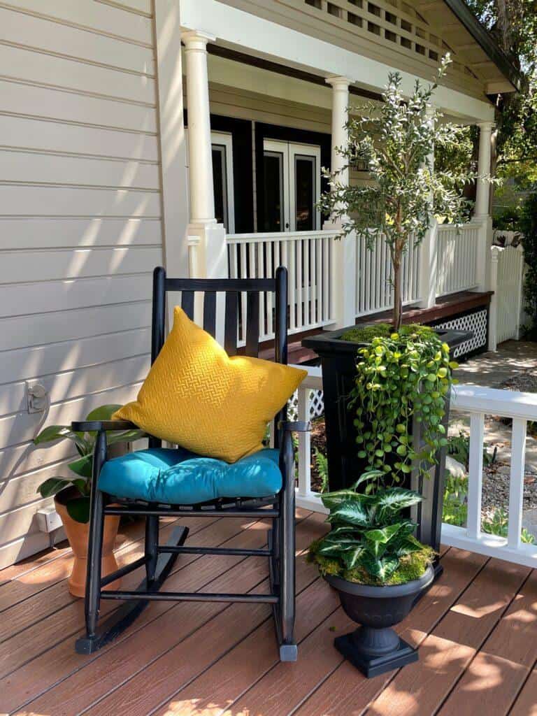 front porch rocking chair