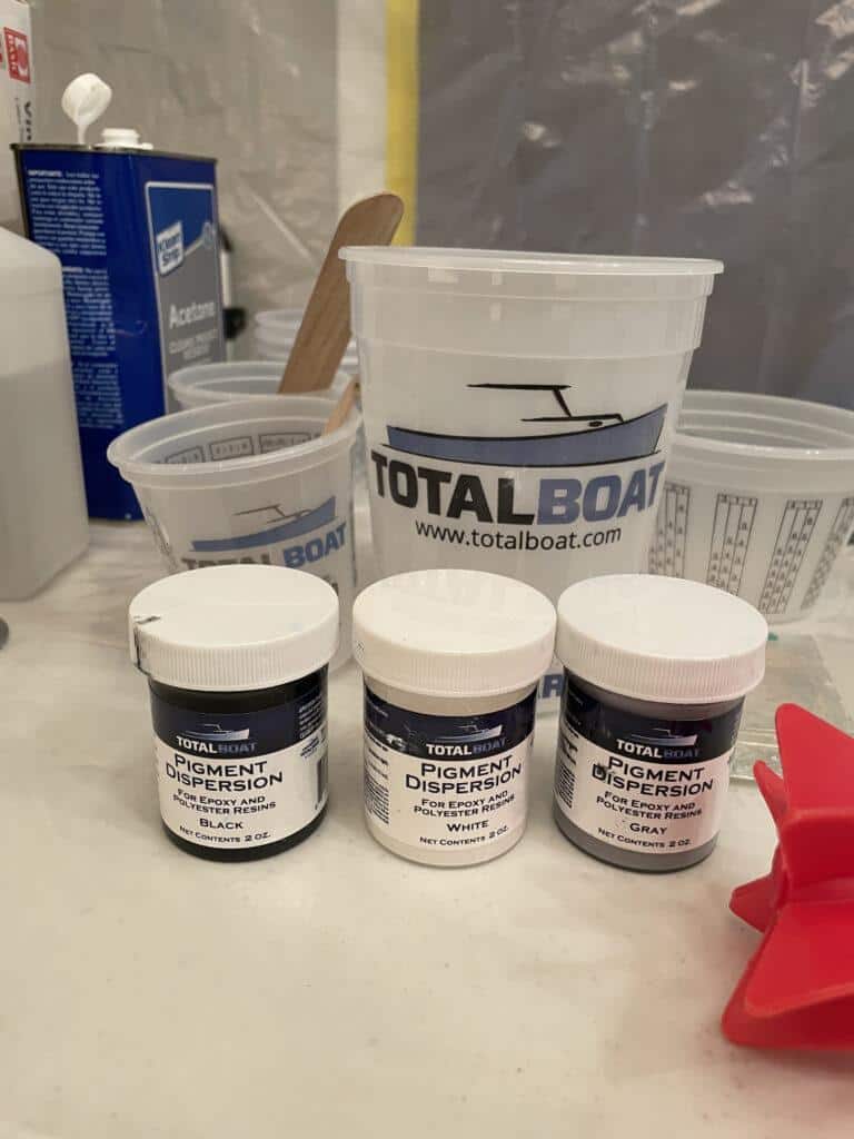 Total boat epoxy pigments 