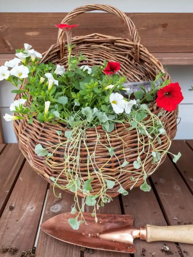 DIY garden basket 