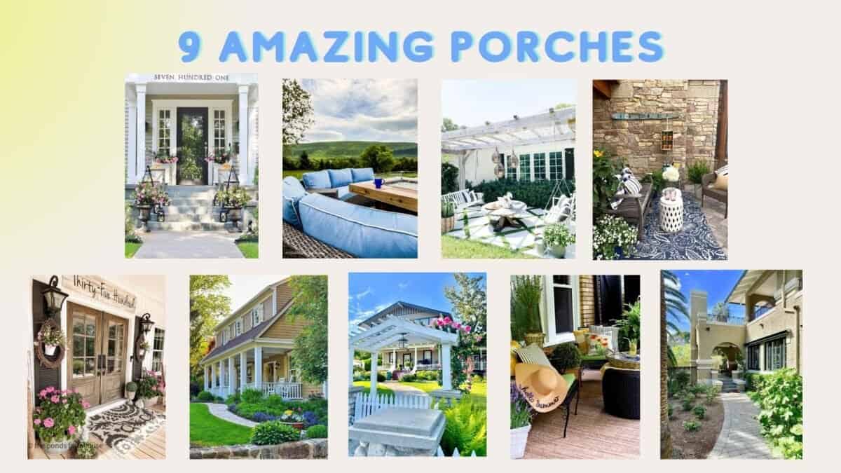 9 amazing porches