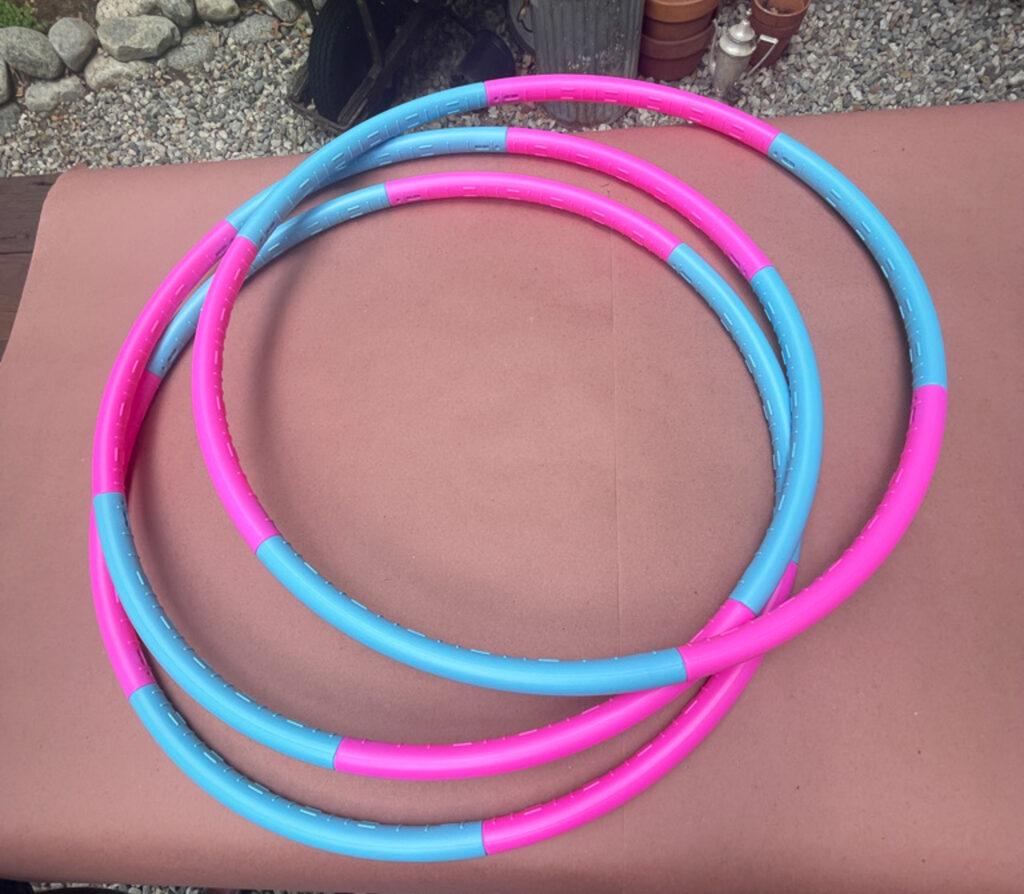 detachable plastic hula hoops