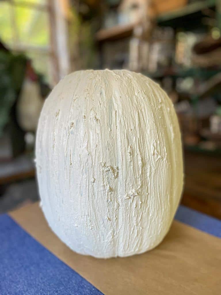 Baking soda formula on Dollar Tree Pumpkin