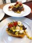 Corn Relish steak stack