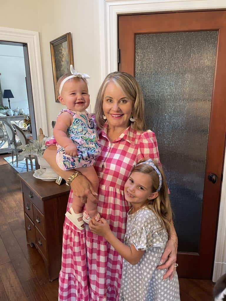 Wendy with two of her grandaughters 