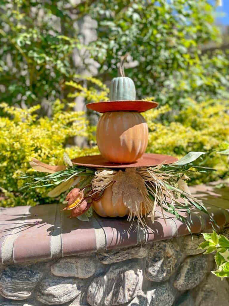 tiered pumpkin tray 