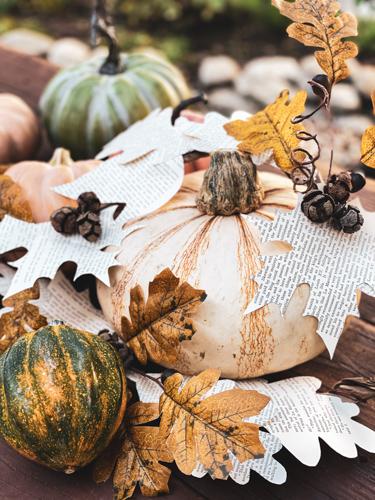 paper garland for easy and simple ways to decorate your fall porch 