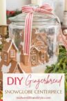 DIY gingerbread houses