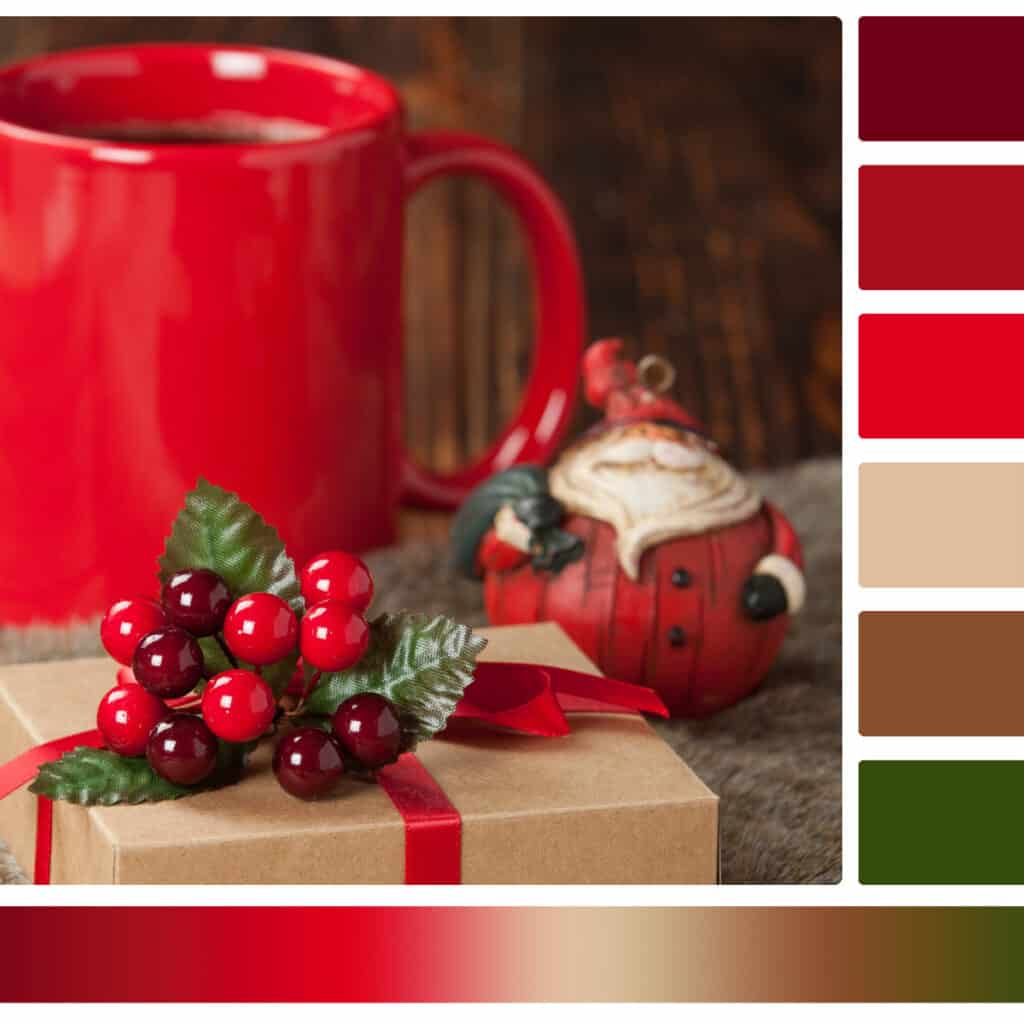 Traditional Christmas Color Palette