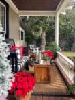 front porch Christmas 2022