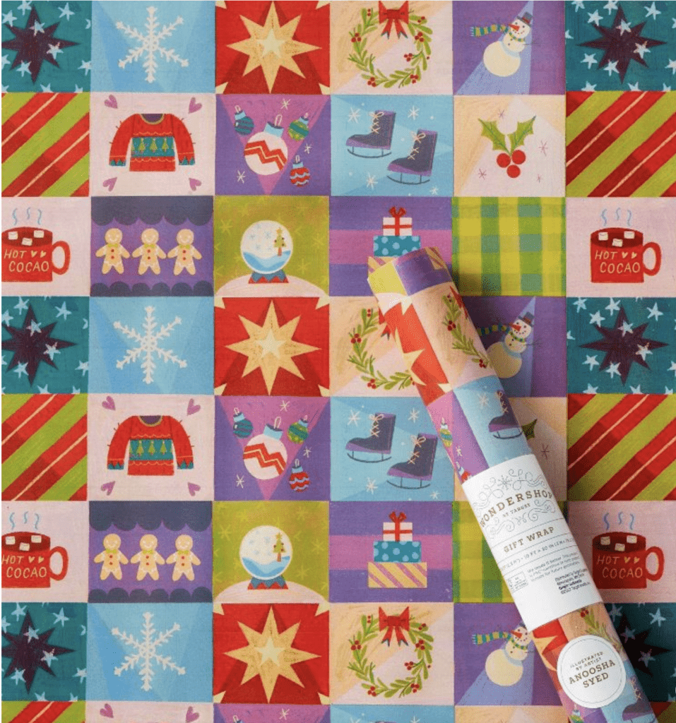 Target wrapping Paper by  Anoosha Syed 