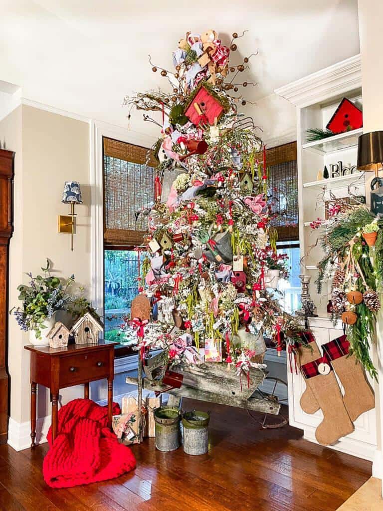 Magic of Christmas with Vintage Tree Stands