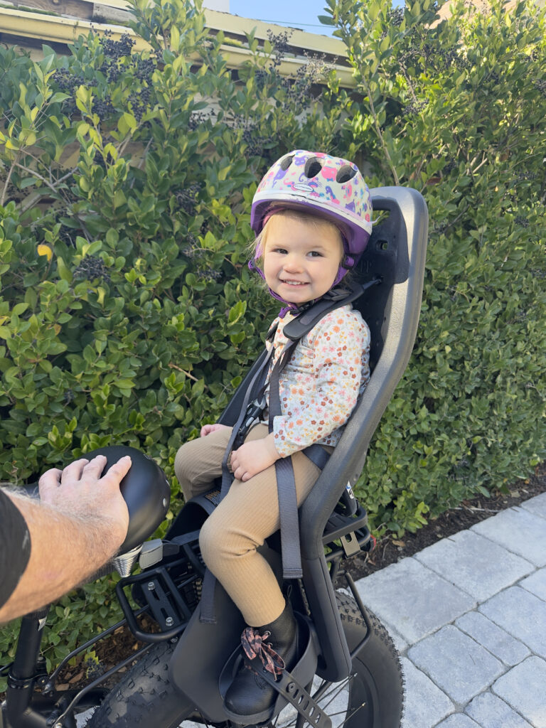 little girl on bike 