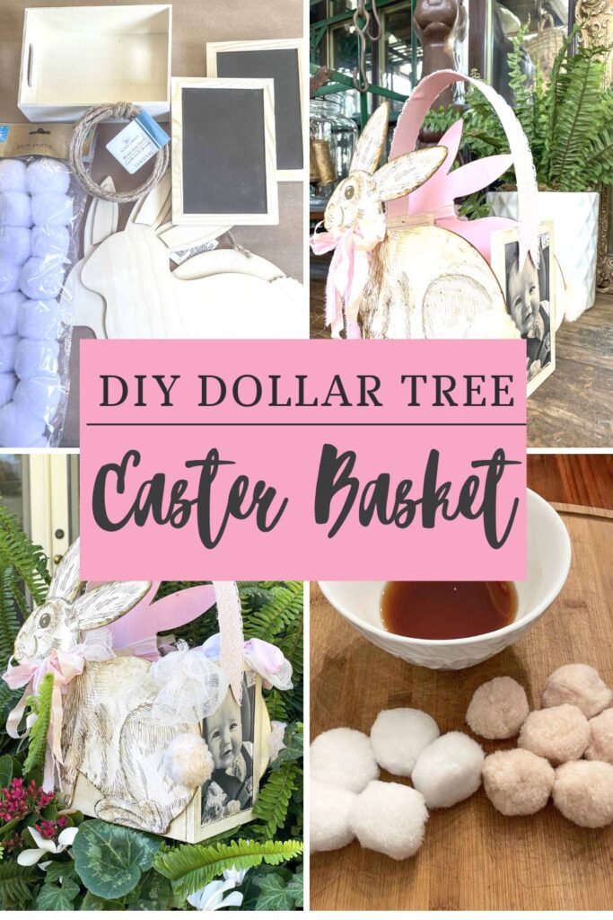 DIY Dollar Tree Easter Basket 