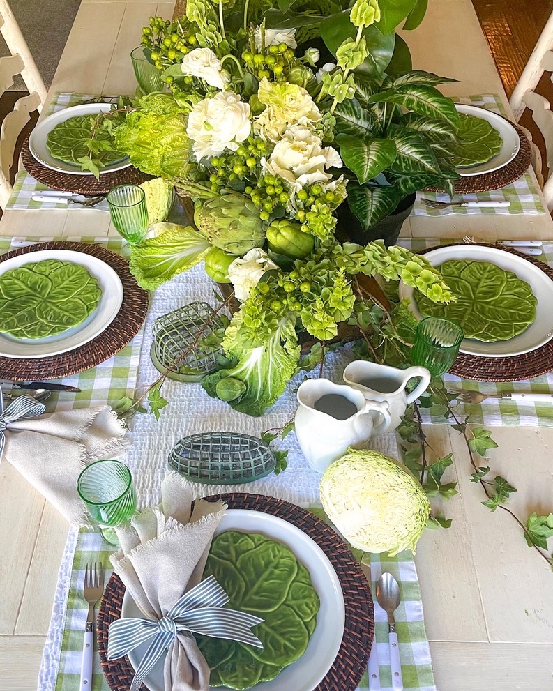 St Patrick's Day Table