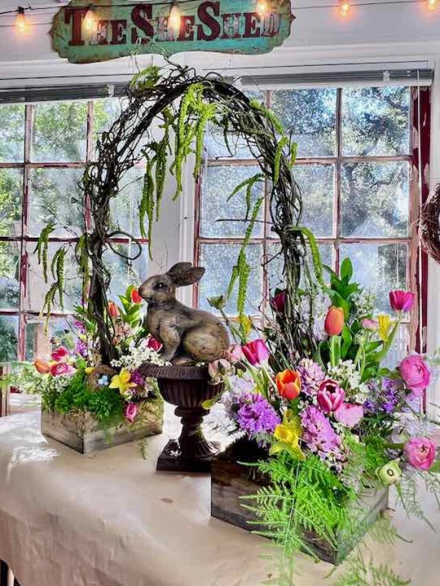 How to make an Easter arrangement your friends won't forget!