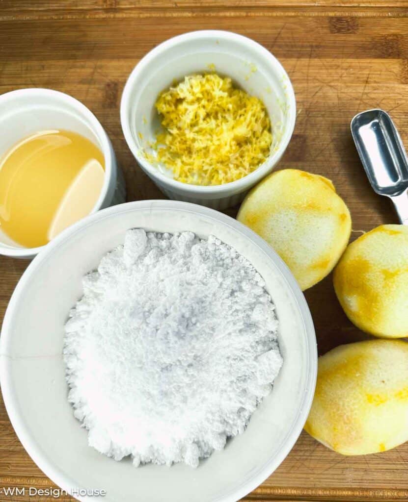 Nordstrom lemon ricotta lemon cookies recipe- Dry flour mixture for cookies