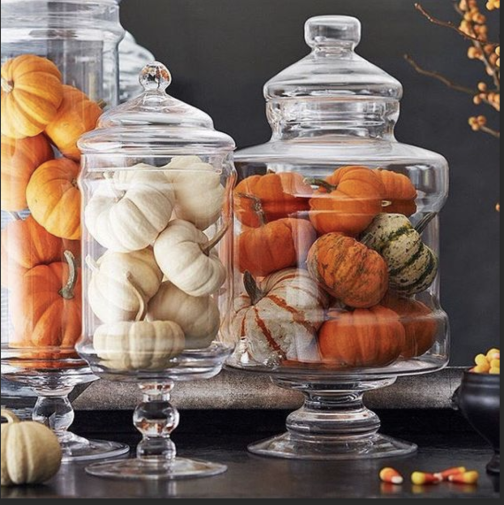 pumpkins in a jar 