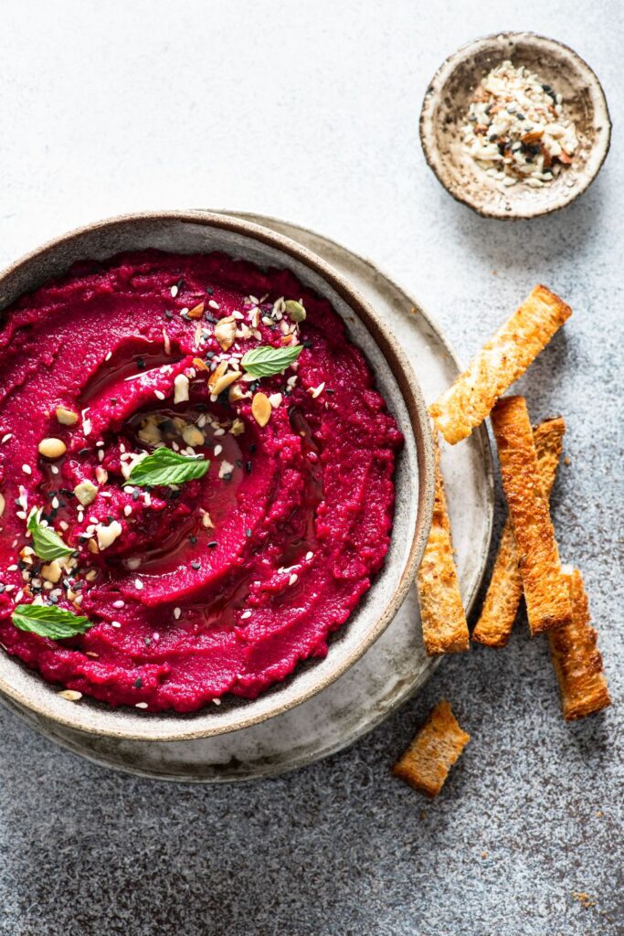 The best beet recipes and learn how to roast them to perfection. beet hummus 