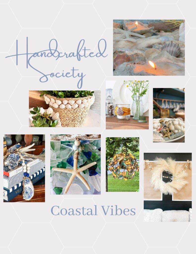 Coastal Vibe handcrafted society pinterest pin