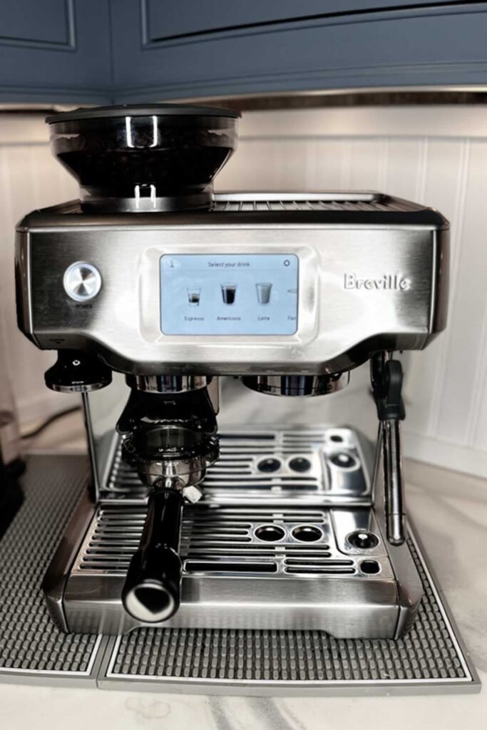 The Best Iced Mocha Macchiato Recipe: Starbucks Copycat- Espresso coffee machine by Breville