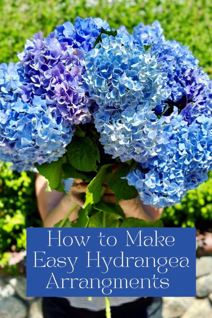 How to make quick and easy hydrangea arrangements