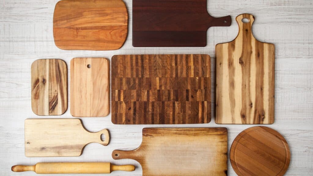 Wooden charcuterie boards 