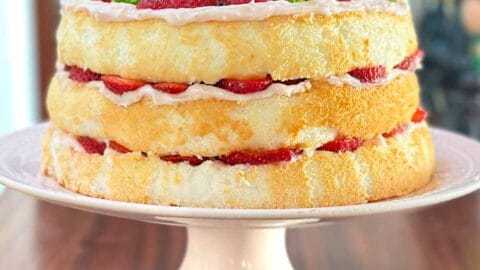Light as Air Angel Cake from Lana's Cooking