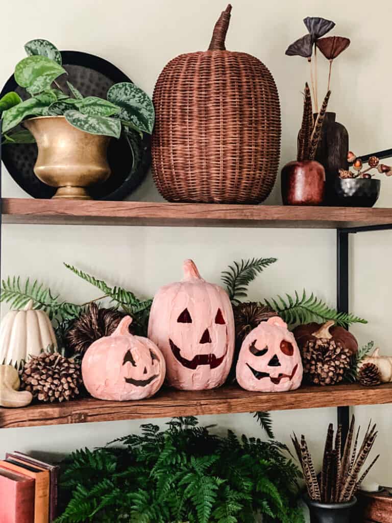 15 fall decorating ideas Terra Cotta Pumpkins 