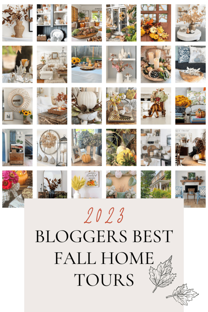 21 ways to decorate your outdoor spaces for fall -Bloggers best home tour fall 2023