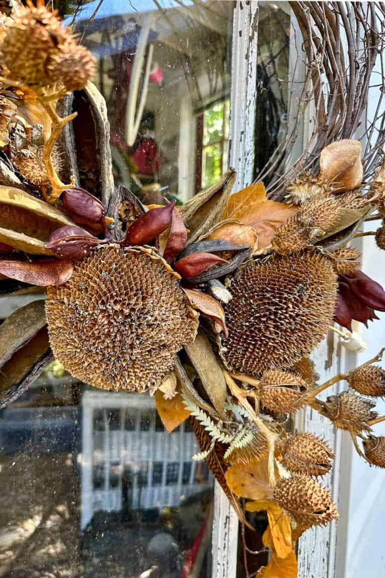 How To Make A Foraged Fall Wreath With Natural Materials