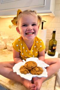 Easy 3 Ingredient Pumpkin Cookies + Chocolate Chips