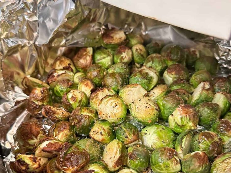 Brussels Sprouts in the air fryer