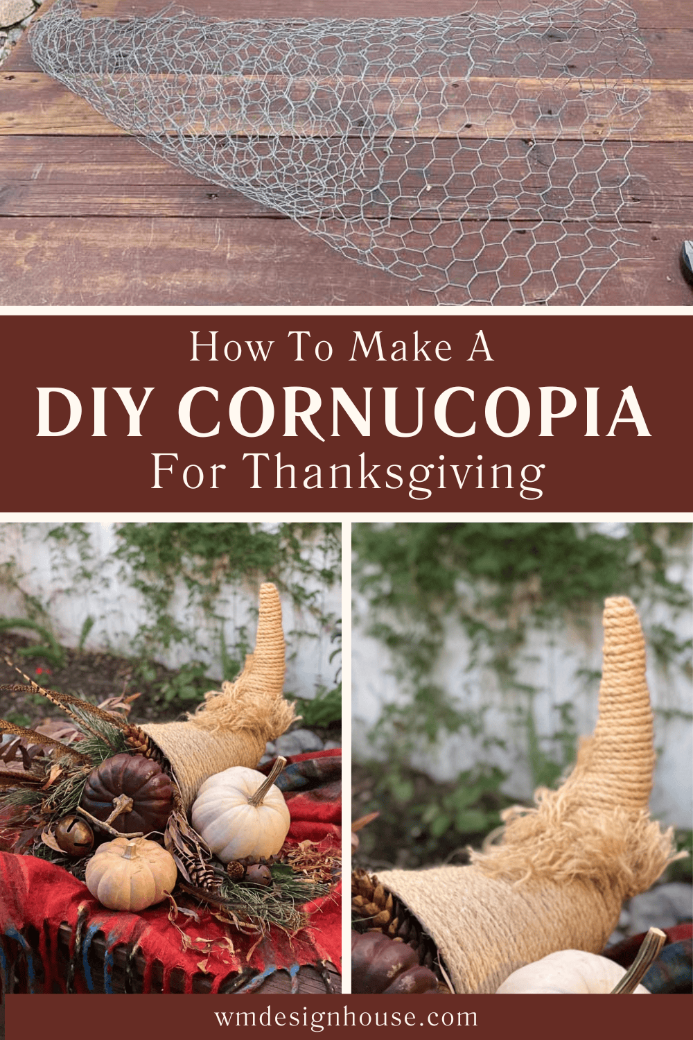 How to make a DIY cornucopia for Thanksgiving 