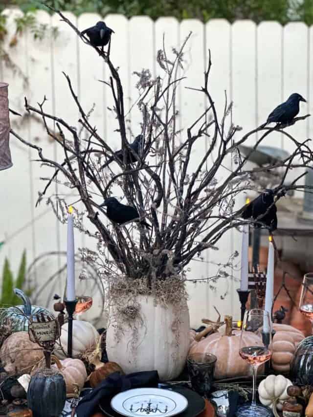How to Make A DIY Halloween Tree: A Spooky Way to Decorate