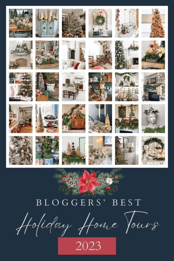 snippets of several bloggers' homes for the holidays.