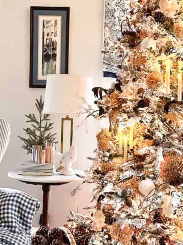 9 Easy and Cozy Neutral Christmas Tree Decor Ideas