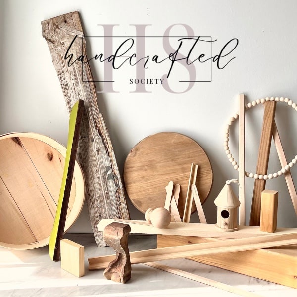 Hand Crafted Society Post all about wood 